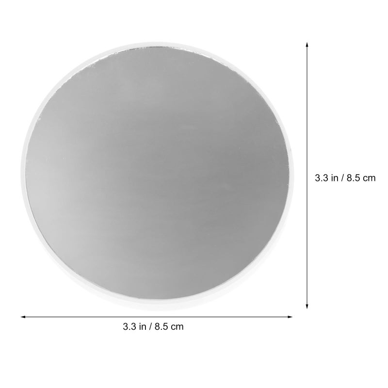 Non Skid Suction Cup Bathroom Mirror 15x Magnifying Vanity Mirror For Personal Care Travel - Image 3