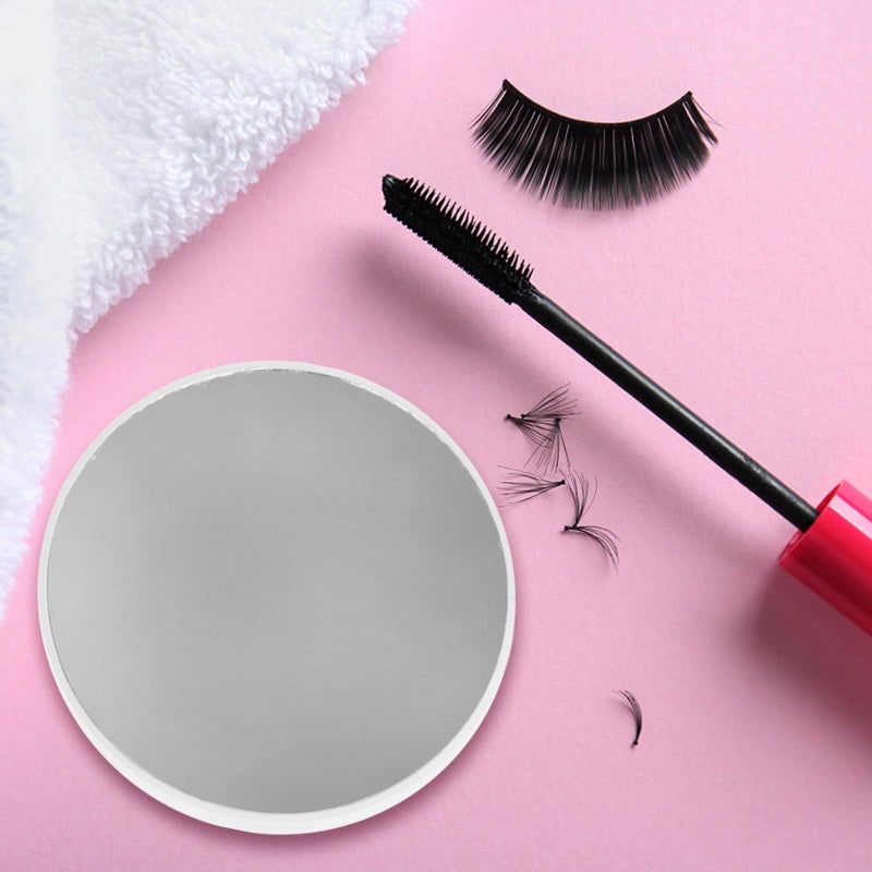 Non Skid Suction Cup Bathroom Mirror 15x Magnifying Vanity Mirror For Personal Care Travel - Image 4