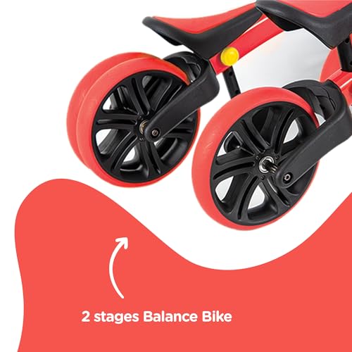 Yvolution™ Y-Velo Junior Toddler Balance Bike - Red - Image 4