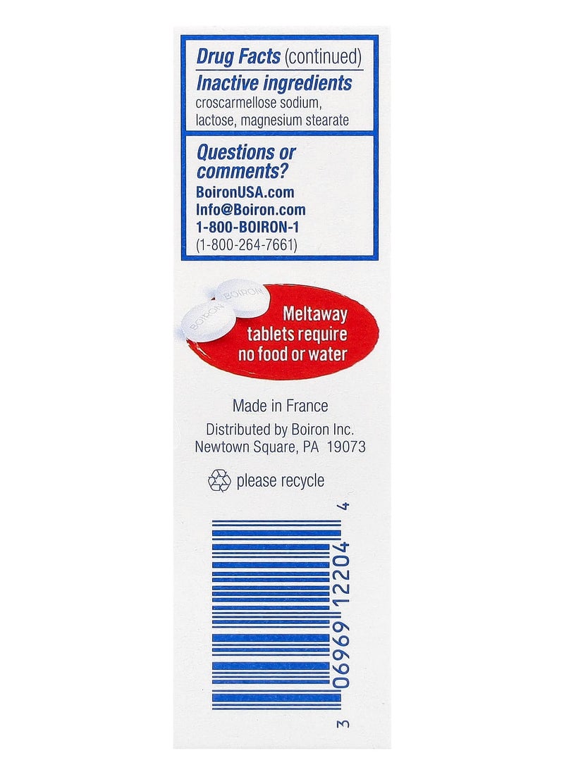Boiron - Hemcalm hemorrhoid Relief Tablets for Itchy Burning Pain, Swelling and discomfort, White, 60 Count - Image 1