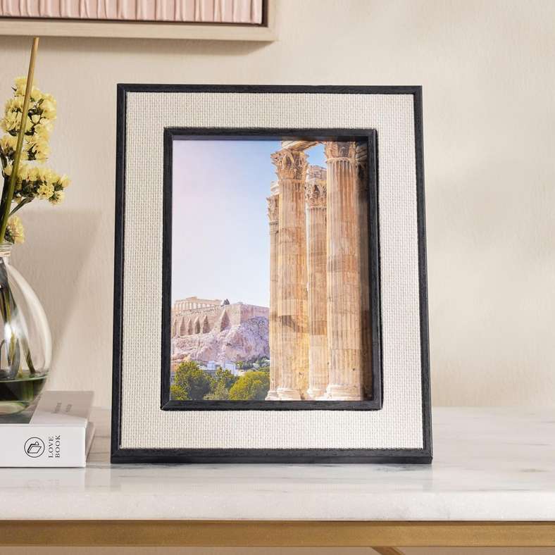 Pan Home Lily Photo Frame - Light Beige - Image 1