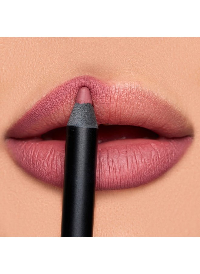 K7L - Dark Pink Lip Crayon (Vegan) - Long Lasting And Waterproof - Buff - Image 1