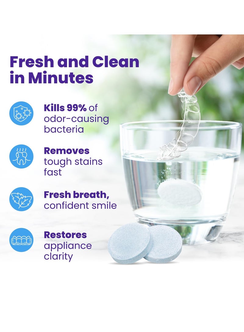 Retainer Brite Tablets for Cleaner Retainers and Dental Appliances - 96 Count - Image 2