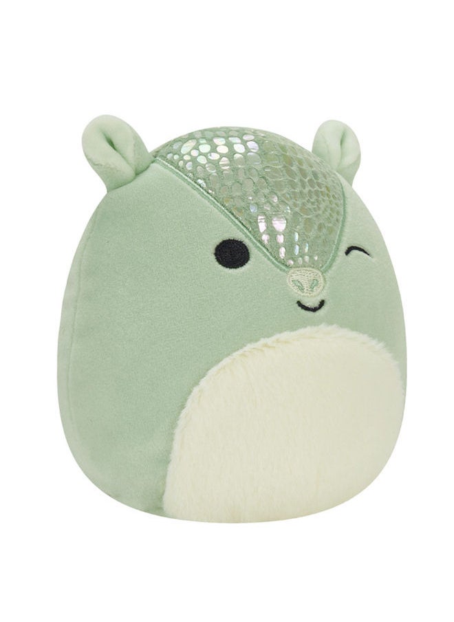 Squishmallows Arilla The Green Winking Armadillo Official Kelly Plush 5 Inch  - Image 2