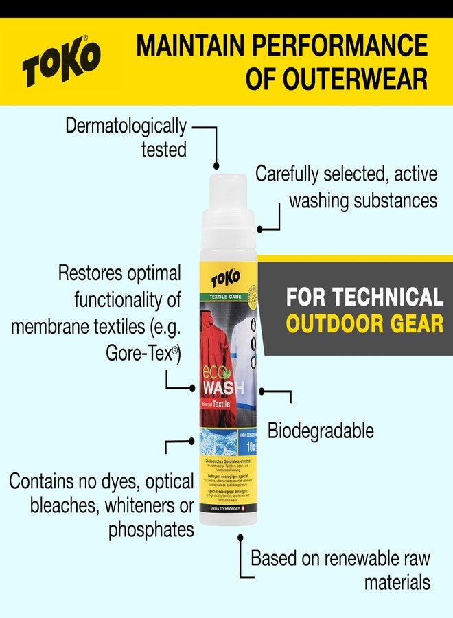 توكو TOKO ECO Textile Wash 250ml - منظف للملابس الخارجية - 8-10 غسلات لكل زجاجة - Image 2