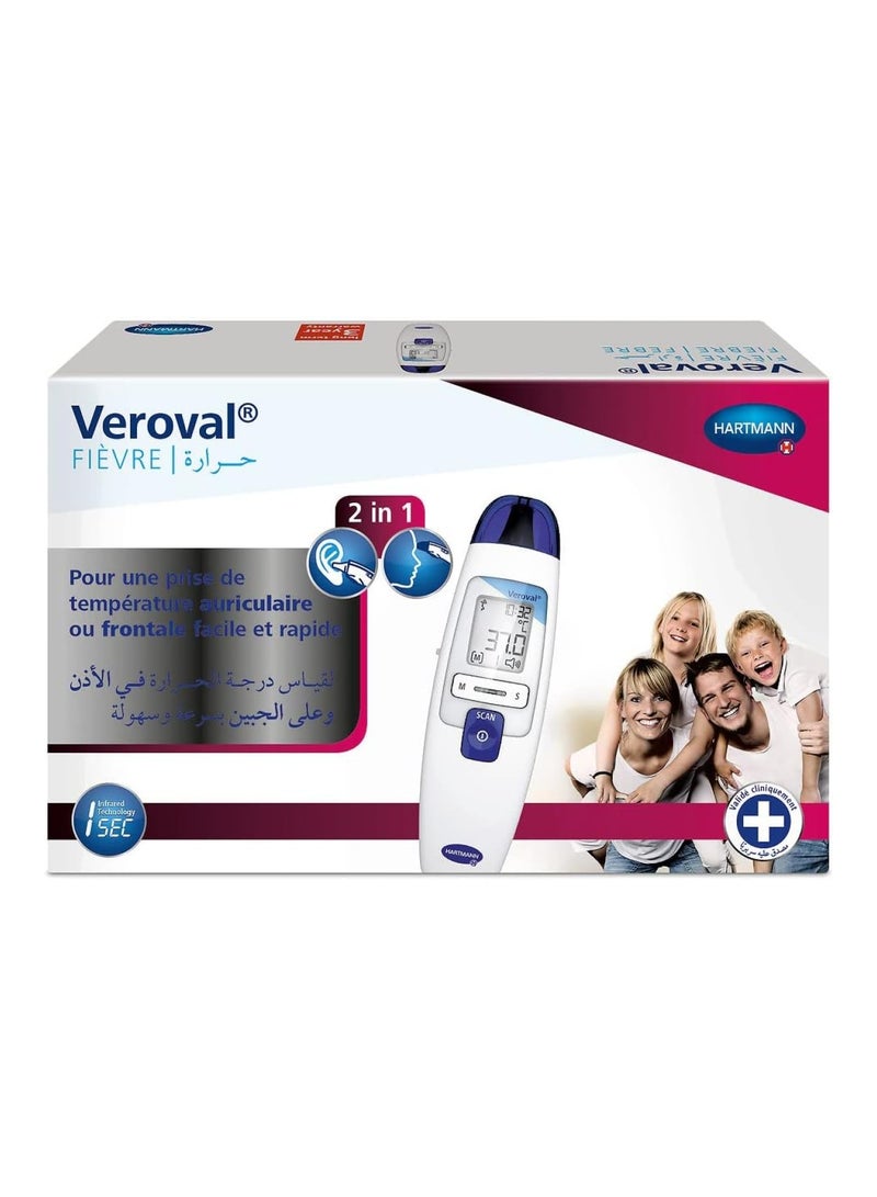 Veroval Ear and Forehead Thermometer - Image 1