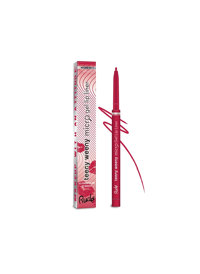 روود Teeny Weeny Micro Gel Lip Liner  - Seeing Red