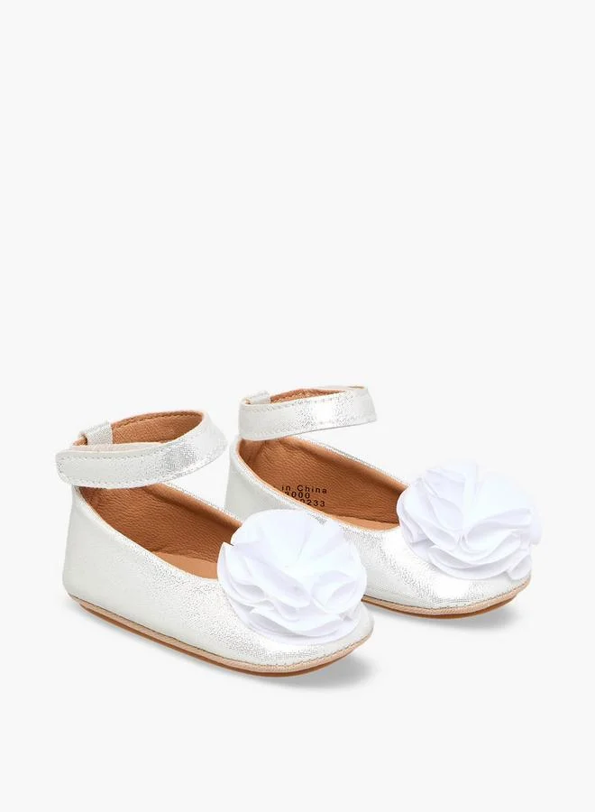 بيرفيت Ballerina Shoes with Floral Accent