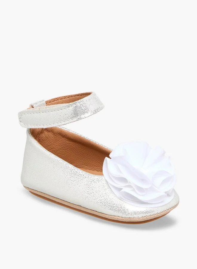 بيرفيت Ballerina Shoes with Floral Accent