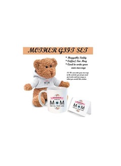 PRINTSHOP4ME Mothers day special Teddy Gift set for Mom Design 2  - Image 2