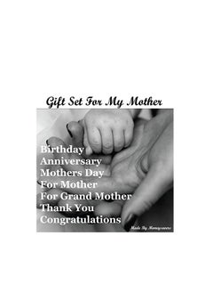PRINTSHOP4ME Mothers day special Teddy Gift set for Mom Design 2  - Image 3