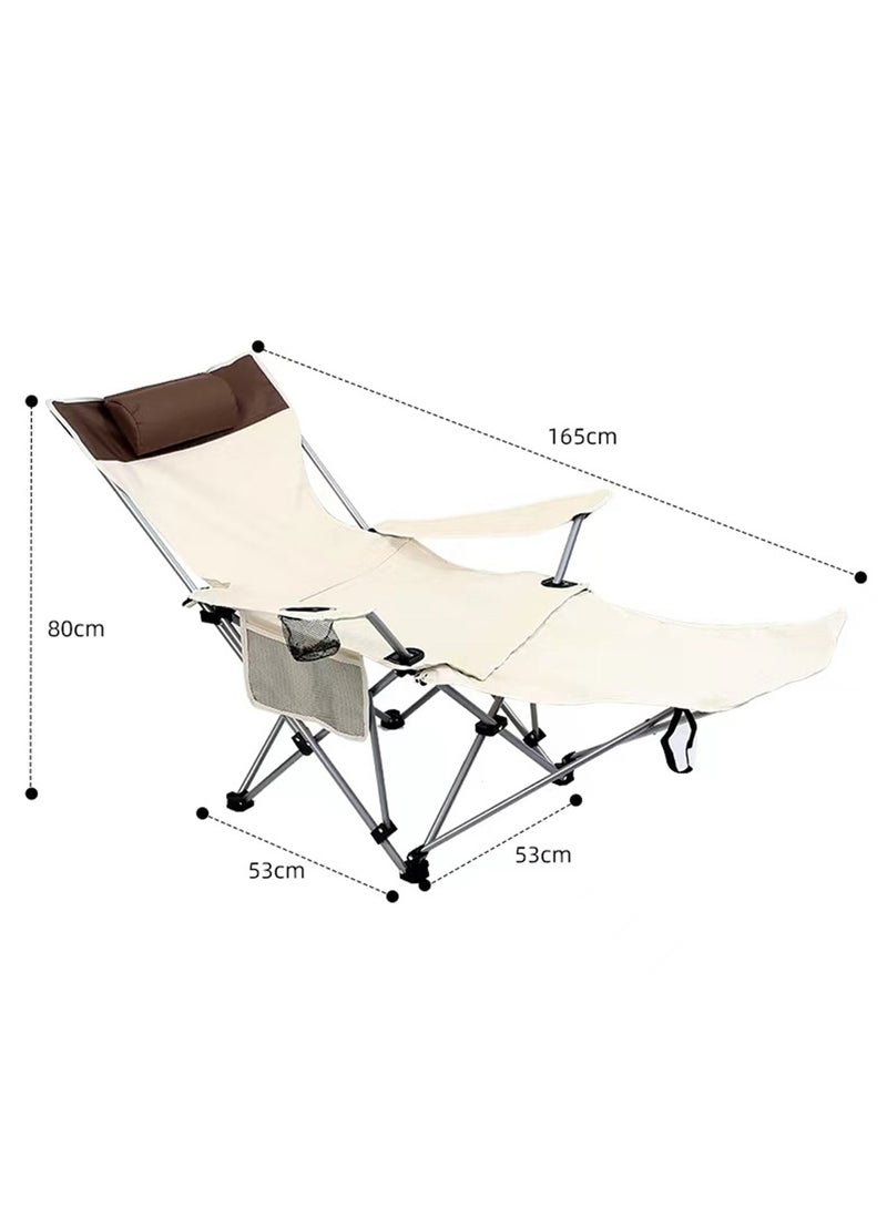 Manful Foldable Camping Chair with Cup Holder – Portable, Lightweight & Durable Outdoor Chair - Image 2