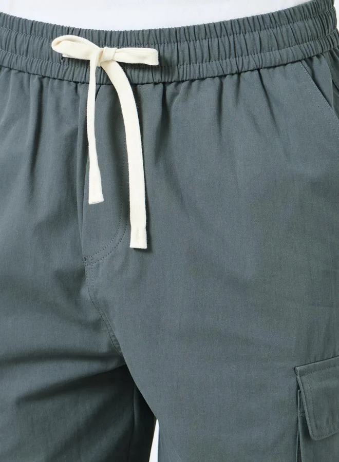 Styli Styli Men Relaxed Fit Cargo Shorts