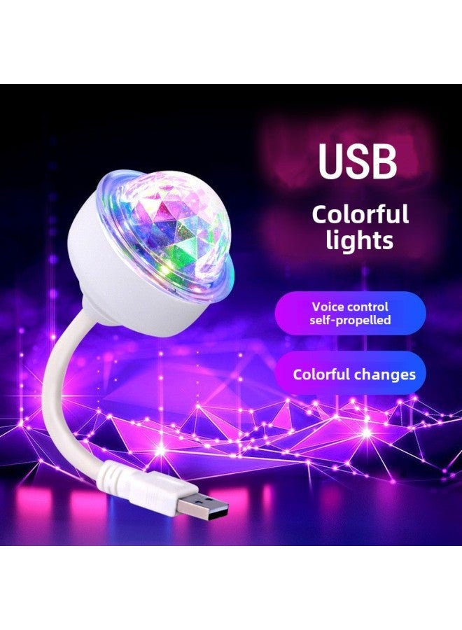 Household LED Outdoor Mobile USB Lamp Reading Lamp Charging Treasure Lamp Keyboard Lamp Learning Lamp Portable Night Light-Color:USB Ball Light = Pink = 1 Pack  - Image 2