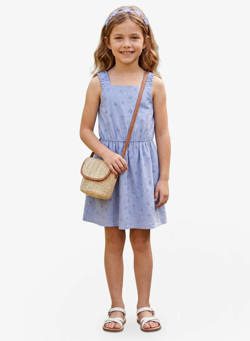 NAME IT Kids Strap Detail Mini Dress