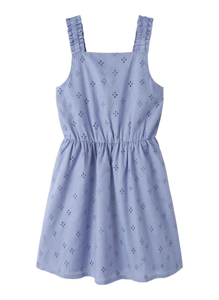 Name It periwinkle blue Kids Strap Detail Mini Dress for Women | Best Price UAE