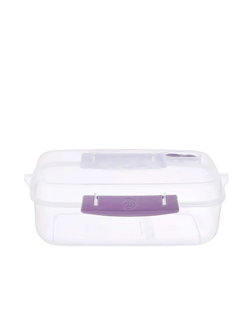 max plast - Max Plast 2 Piece Refrigerator Container Set - Image 1