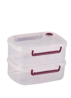 max plast Max Plast 2 Piece Refrigerator Container Set  - Image 5