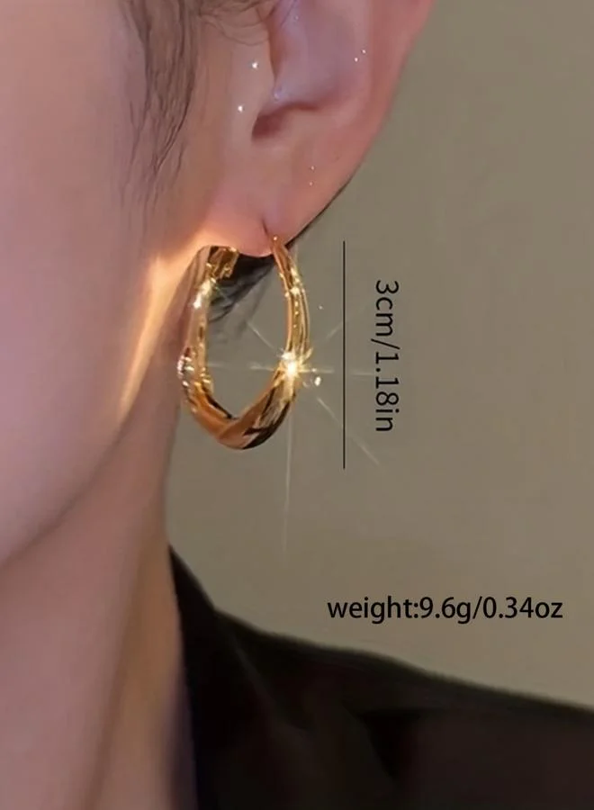 Take Two Embellished Circle Earrings