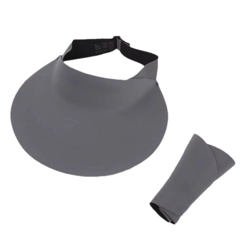 Sun Protection Breathable Hat, Wide Brim, Seamless, UV Resistant, Unisex Outdoor Sports - Image 4