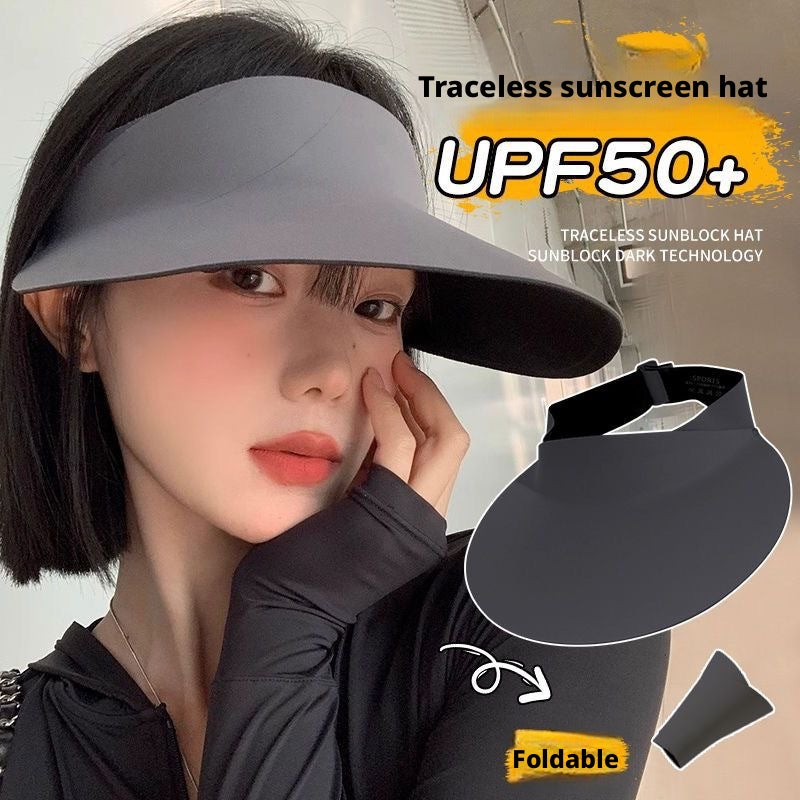 Sun Protection Breathable Hat, Wide Brim, Seamless, UV Resistant, Unisex Outdoor Sports - Image 1