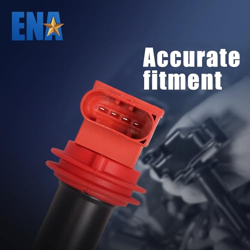 ENA حزمة ملف الإشعال UF660 AP5325 شمعات الإشعال متوافقة مع بورش 2008-2016 كايين 4.8L، 2011 2012 2013 2014 2015 2016 باناميرا 3.6L، 2010-2016 باناميرا 4.8L تناسب 94860210402، مجموعة من 8 - Image 3