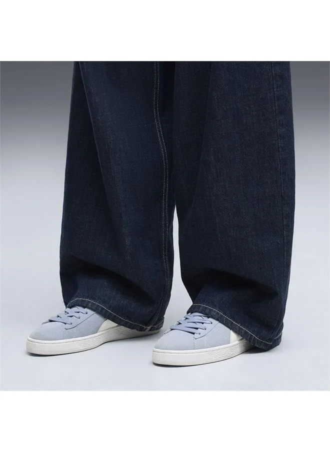 Puma Chambray Blue-PUMA White Suede Classic Sneakers Unisex for Men | Best Price UAE