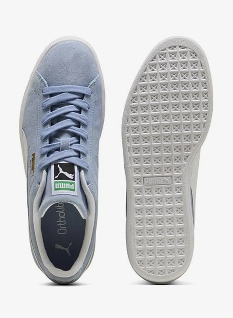 Puma Chambray Blue-PUMA White Suede Classic Sneakers Unisex for Men | Best Price UAE