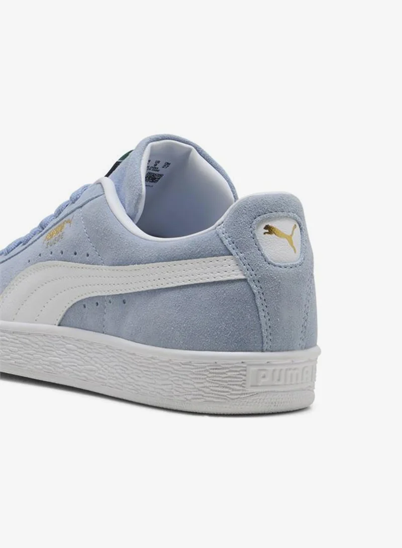 Puma Chambray Blue-PUMA White Suede Classic Sneakers Unisex for Men | Best Price UAE