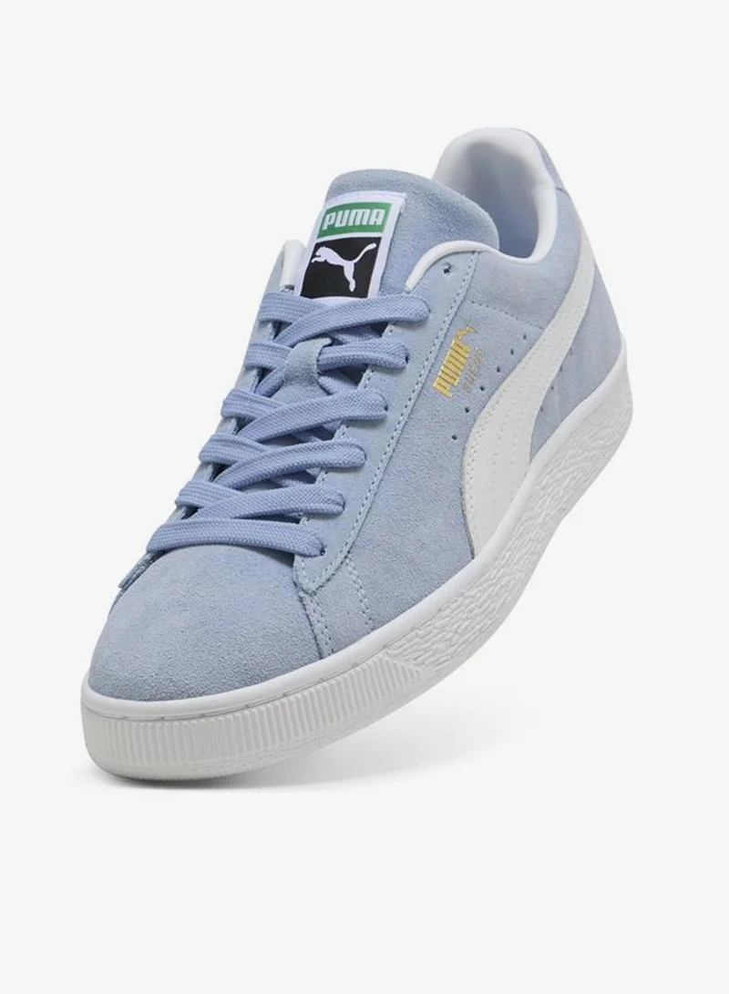 Puma Chambray Blue-PUMA White Suede Classic Sneakers Unisex for Men | Best Price UAE