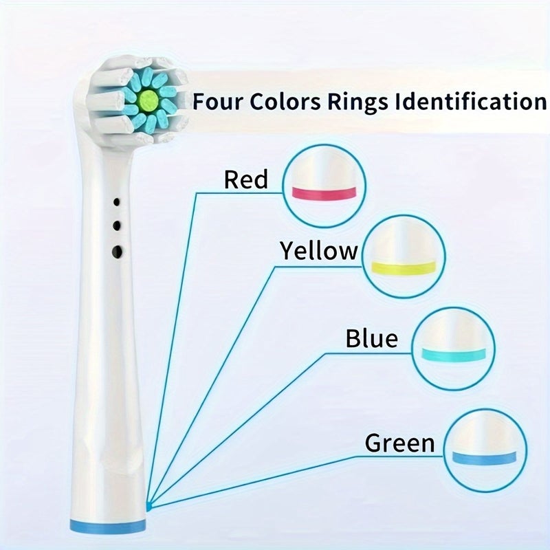 4 Pack Soft Electric Toothbrush Replacement Heads Compatible With Pro 500 1000 1500 3000 3757 5000 7000 7500 8000 - Image 5