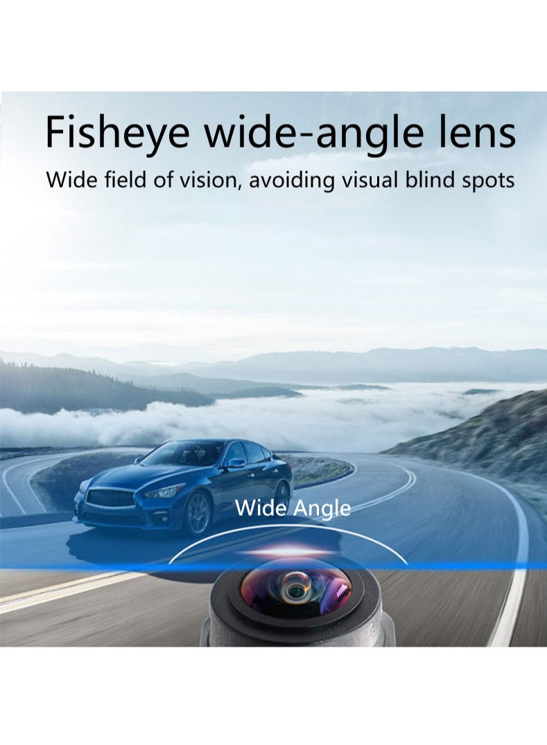 Car backup Camera, Car Parking View Camera, 170° Wide Angle HD Rear Front View Reverse Camera, Waterproof, Super Night vison, Fisheye Lens, Park Assist Camera for Car, SUV, Motorhome, Caravan - Image 3
