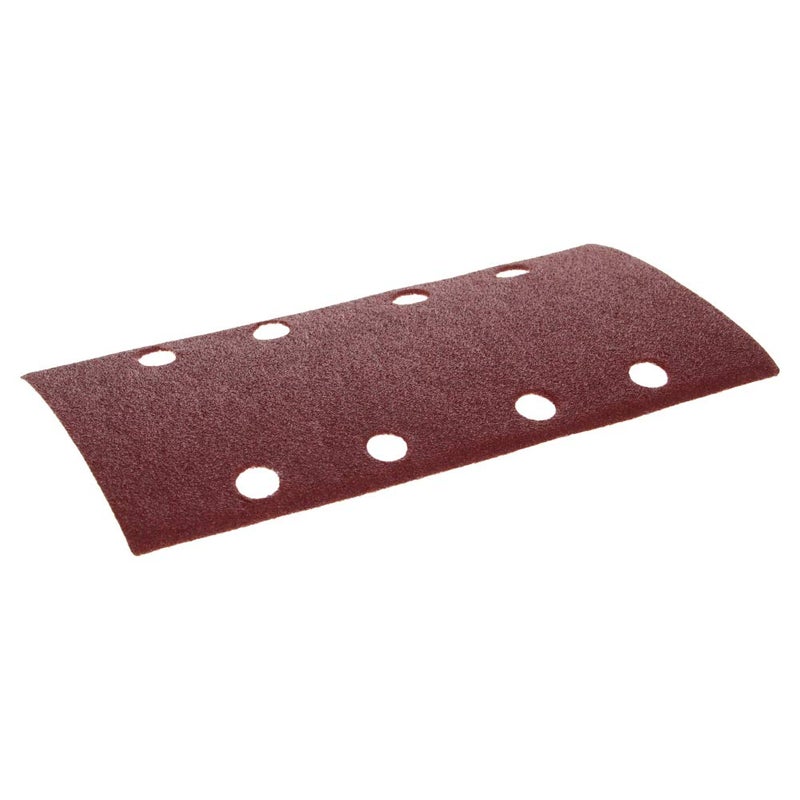 اتول مارت Utoolmart 80 حصى ورقة سنفرة ساندر ورق صنفرة وسادات هوك وحلقة 8 ثقوب 10 قطع - Image 2
