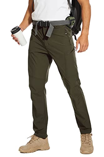 Arunlluta Hiking Pants for Men, Hiking Travel Pants Water-Resistant Mens Work Pants Stretch Quick Dry Lightweight - Image 1