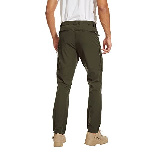 Arunlluta Hiking Pants for Men, Hiking Travel Pants Water-Resistant Mens Work Pants Stretch Quick Dry Lightweight - Image 2