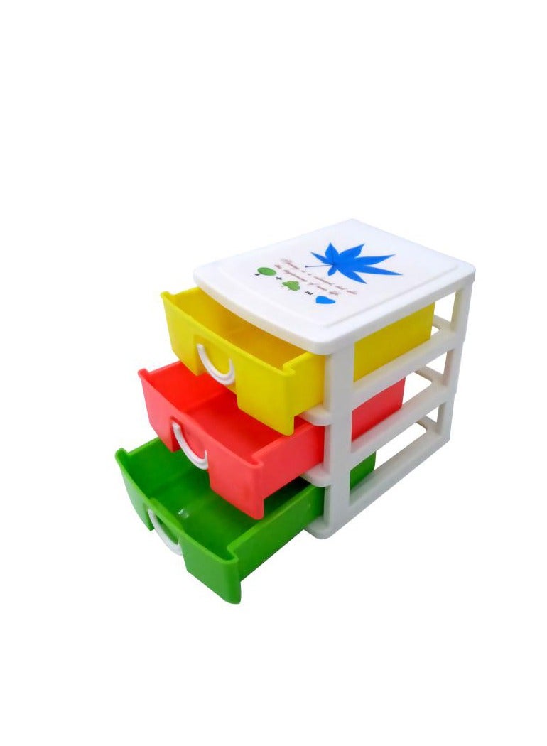 PARTY FUN Plastic Cabinet 3-Sec. - Image 1