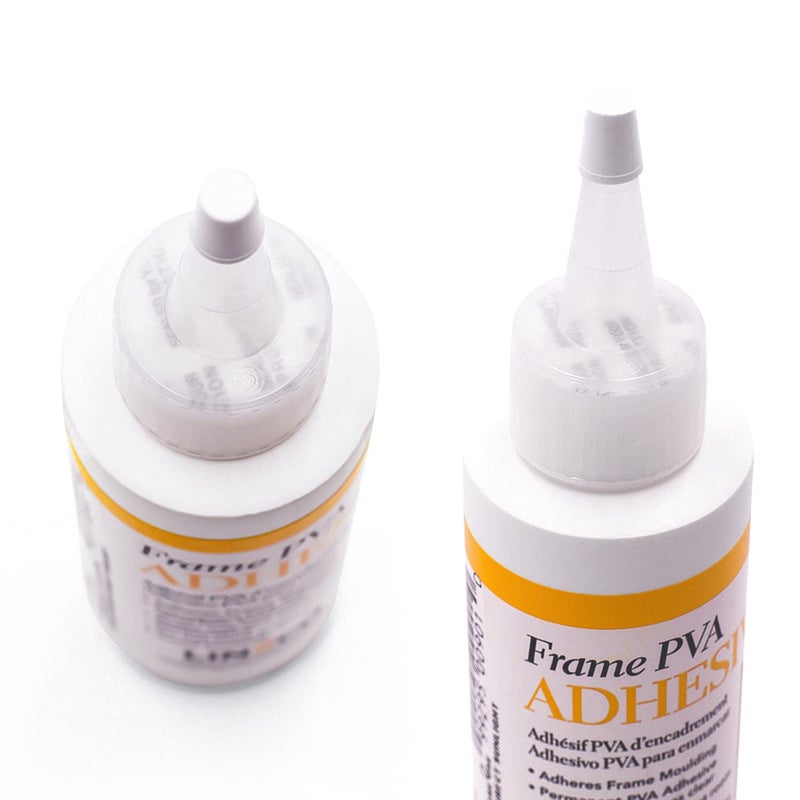 Lineco لاصق LINECO PVA، لاصق إطارات الصور، يلتصق بالخشب أو MDF، يجف بشكل شفاف ومرن، 8 أونصات، مثالي لإطارات الورق والحرف الفنية وتجليد الكتب - Image 2
