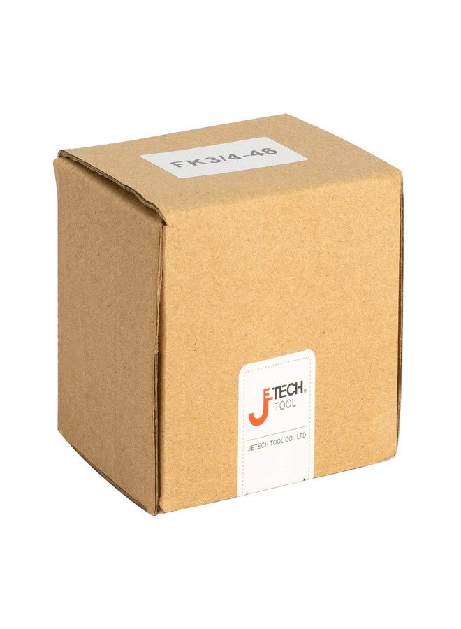 Jetech 3/4" Dr 46mm Impact Socket, Standard Impact Socket with 6-Point Design, Chrome Molybdenum Alloy Steel, Metric - Image 4