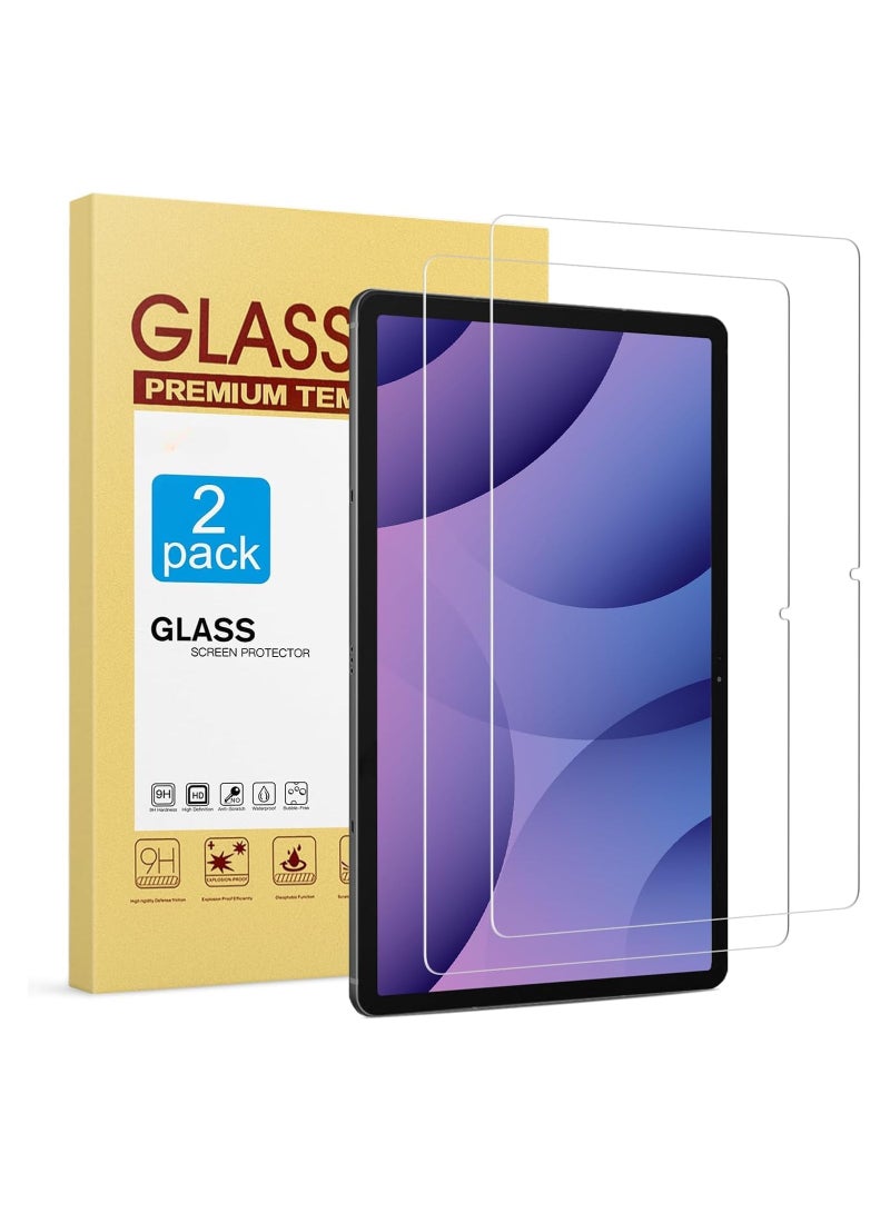 general [2 packs] Galaxy Tab S10 FE Plus/S10 FE+ 13.1-inch 2025 screen protector, tempered glass compatible pen, 9H hardness scratch resistant - Image 1
