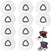 V-chen 10 Pack Spin Mop Replacement Heads 100 Microfiber Spin Mop Refill for Easy Wring Compatible with Triangle Spin Mop 360 Degree Spinning Mop Replace Head for Floor Cleaning