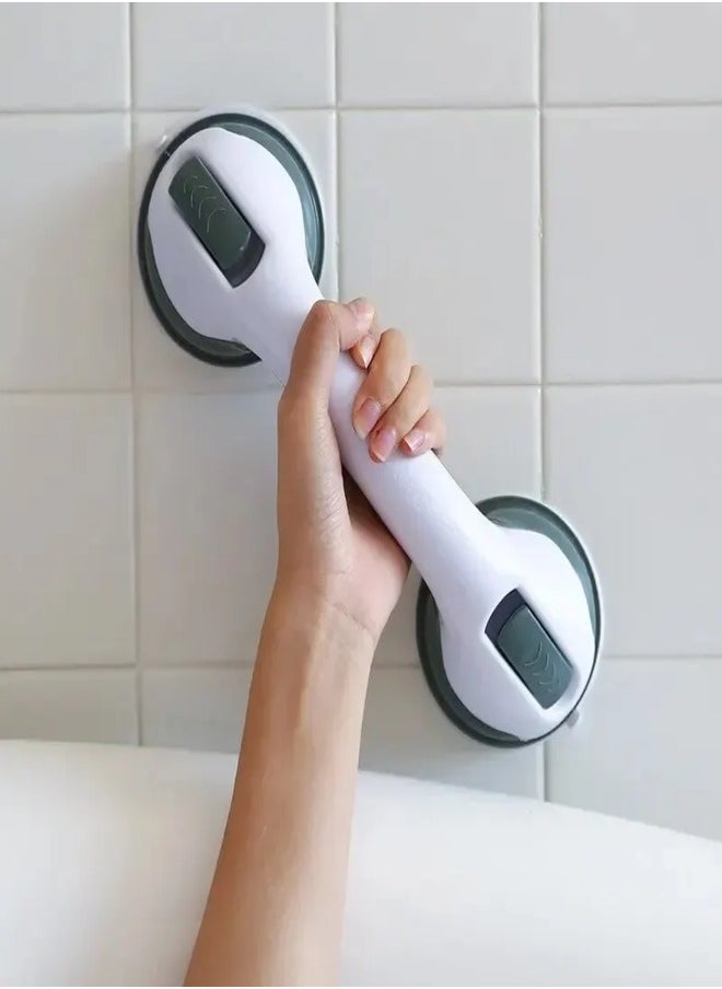 AROAQ Suction Cup Handrail Bathroom Armrest Sucker Shower Helping Handle Bath Safer Grip for Tubs Glass Doors And Windows  - Image 2