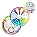Wigearss 3 Pieces Color Mixing Wheel Package for School Office Learning Guide Art Class Teaching Tool 3 Piseces Different Sizes - Image 3