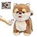 CU-MATE Electronic Walking Akita Stuffed Dog Toy Realistic Interactive Puppy Pet Dog Walking BarkingWagging Tail TalkingPresent Pet Gifts for 3 Year Boys Girls - Image 2