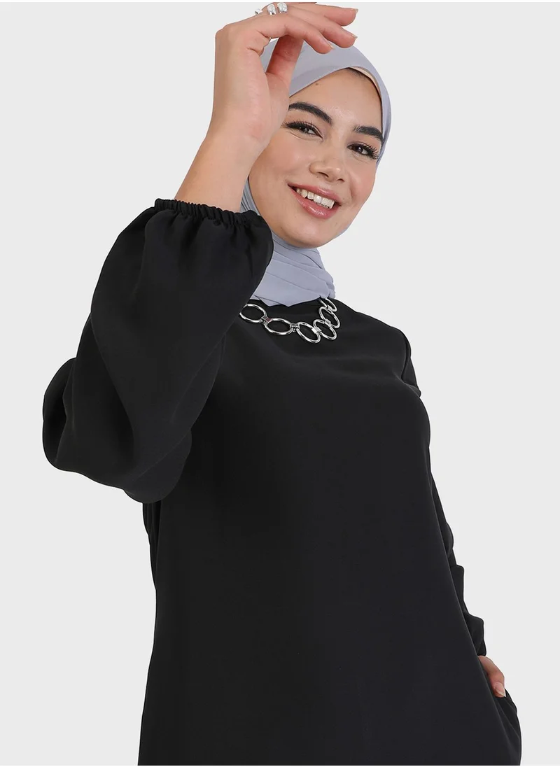 تافين من مودانيسا فستان مرصع مع جيوب
