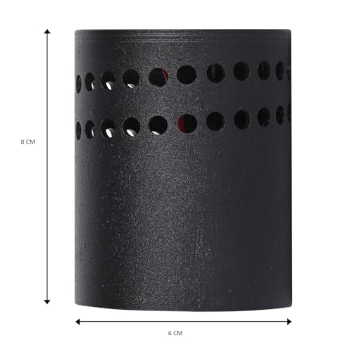 blissbells Metal 3W LED Spiral Wall Light for Bedroom, Living Room, Dining Room, Kitchen, Bathroom, Stairway Lighting, Pack of 1 (RGB) - Image 5