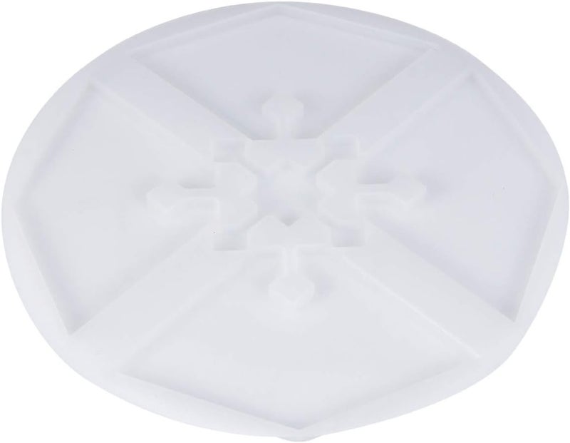 comfrt Resin Silicone Coaster Mold Crystal Epoxy Mold for DIY Craft Resin Casting Cup Mat Bowl Mat Home Decoration - Image 1