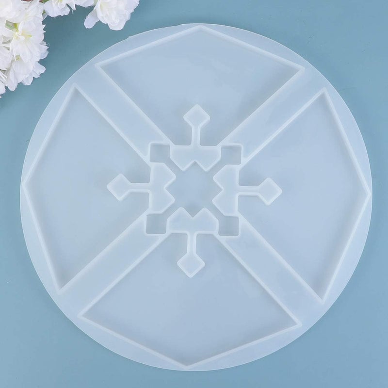 comfrt Resin Silicone Coaster Mold Crystal Epoxy Mold for DIY Craft Resin Casting Cup Mat Bowl Mat Home Decoration - Image 4