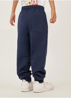 Styli Mickey Mouse Print Drawstring Waist Joggers  - Image 4