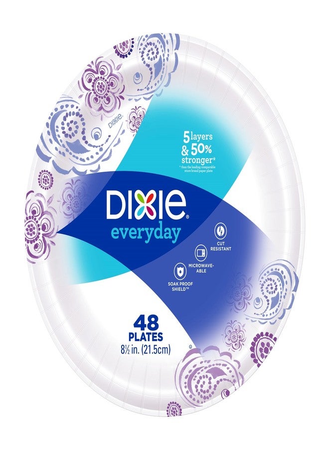 Dixie 48pk 8 1/2 in plates (pack of 2) - Image 1