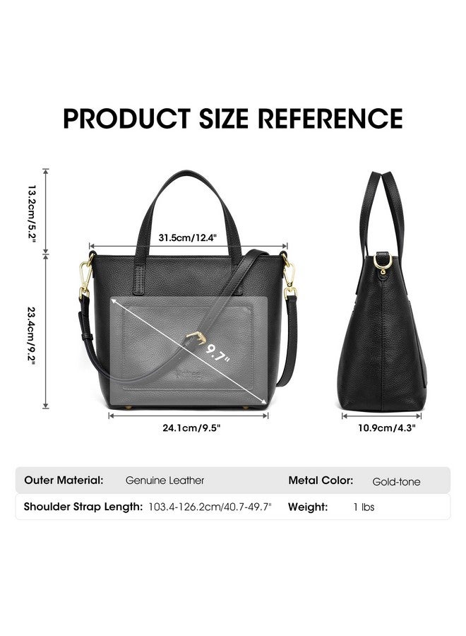 Kattee Soft Leather Tote Bags for Women, Shoulder Purses and Handbags, Casual Work Top Handle - Image 2